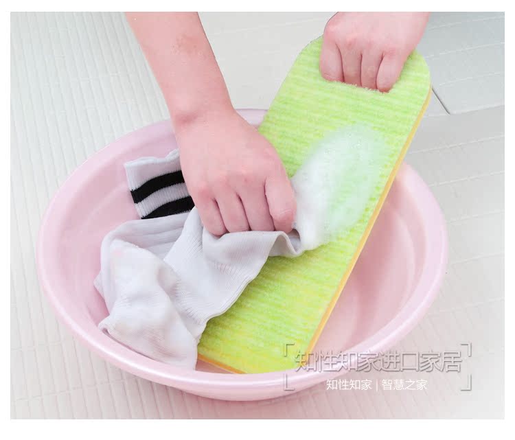 cây lăn bụi quần áo Hộ gia đình nhỏ rửa bảng nhỏ giặt tay cầm quần áo nhỏ giặt bàn chải chống trượt giặt bồn tắm poke bảng - Hệ thống giá giặt máy cắt lông xù vải