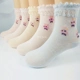 Quần tất trẻ em cotton mùa hè mỏng thoáng khí cho bé trai và bé gái vớ lưới 3-5-7-9-12 tuổi