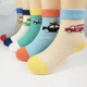 Quần tất trẻ em cotton mùa hè mỏng thoáng khí cho bé trai và bé gái vớ lưới 3-5-7-9-12 tuổi