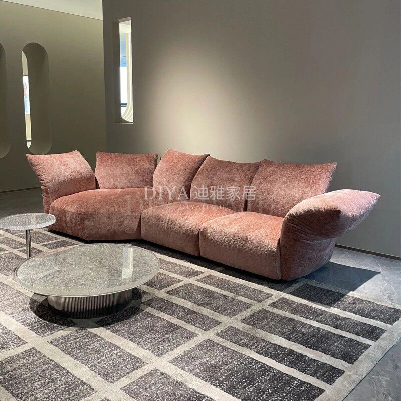 意式简洁edra花瓣沙发：轻奢客厅的灵魂伴侣🌟-成套商业设施家具-淘宝百科网