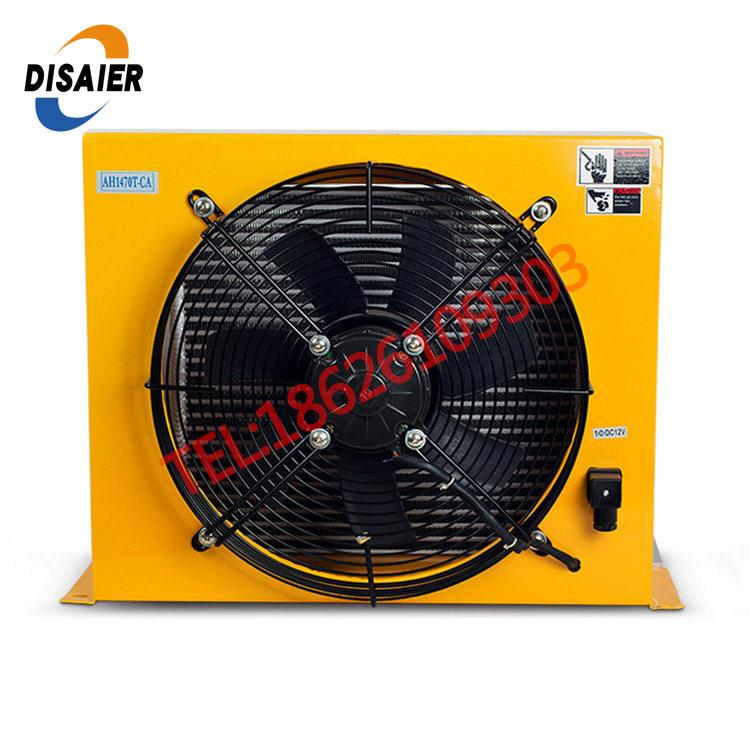 Hydraulic station Oil air cooler fan AH1012T-CA AJ1012T radiator 220v 380v