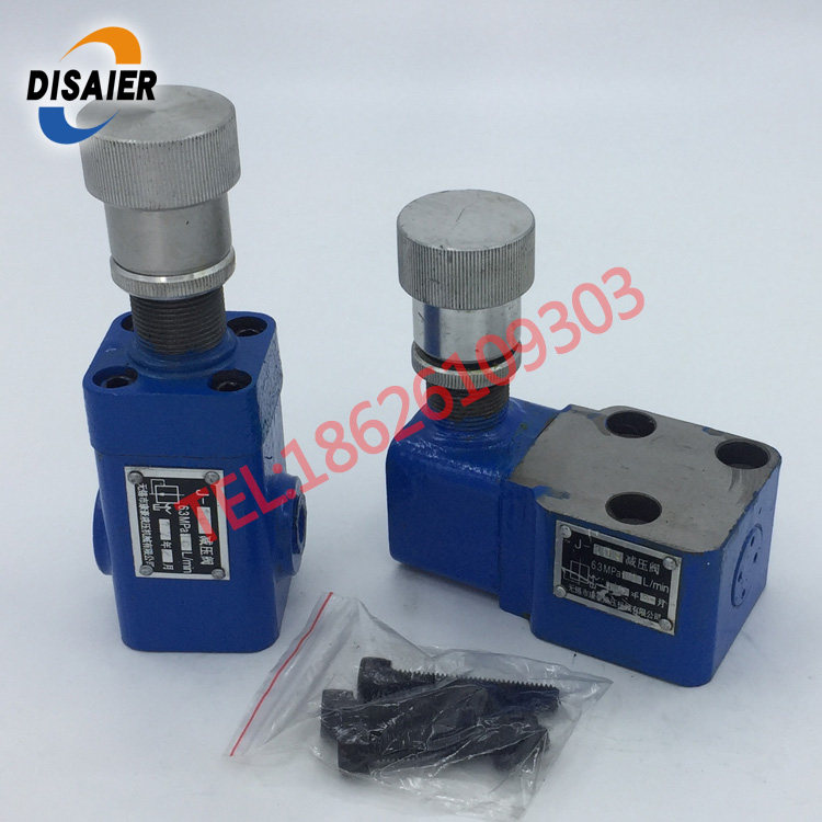 Hydraulic pressure reducing valve J-10 J-25 J-10B J-25B JI-10 JI-10B JI-25 JI-25B