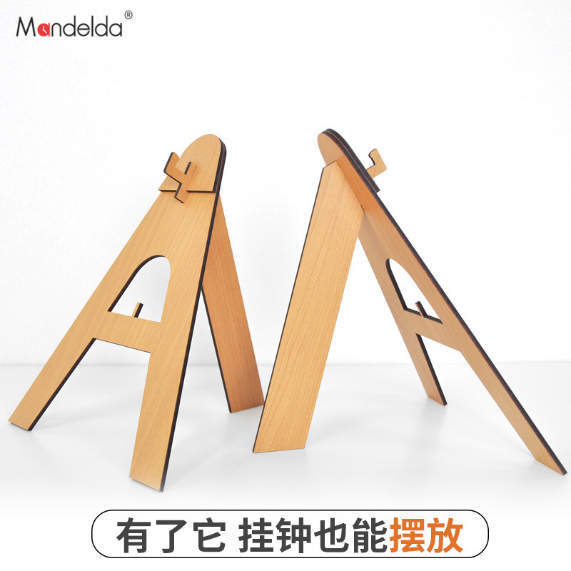 Mandelda is free to punch the desktop support frame with its hanging clock can put the shoot front contact customer service to match