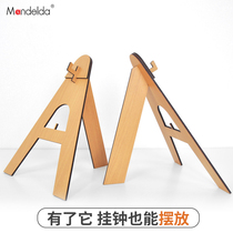 Mandelda is free to punch the desktop support frame with its hanging clock can put the shoot front contact customer service to match