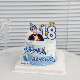 Graduation Season Cake Decorations: Golden List Success, Promising Future, Freedom Like the Wind, Cheer on the Youth, Lighthouse Boy Toppers