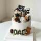 2026 Happy Father's Day Cake Decoration Insert Acrylic Sofa Dad Acrylic Cake Decoration Insert