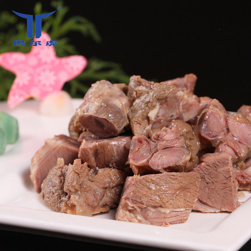 Inner Mongolia Grassland Brine White Cut Goat Sauce Mutton Cooked Food Ready-to-eat Vacuum Packaged Casual Snacks 100g * 5 packs-Taobao