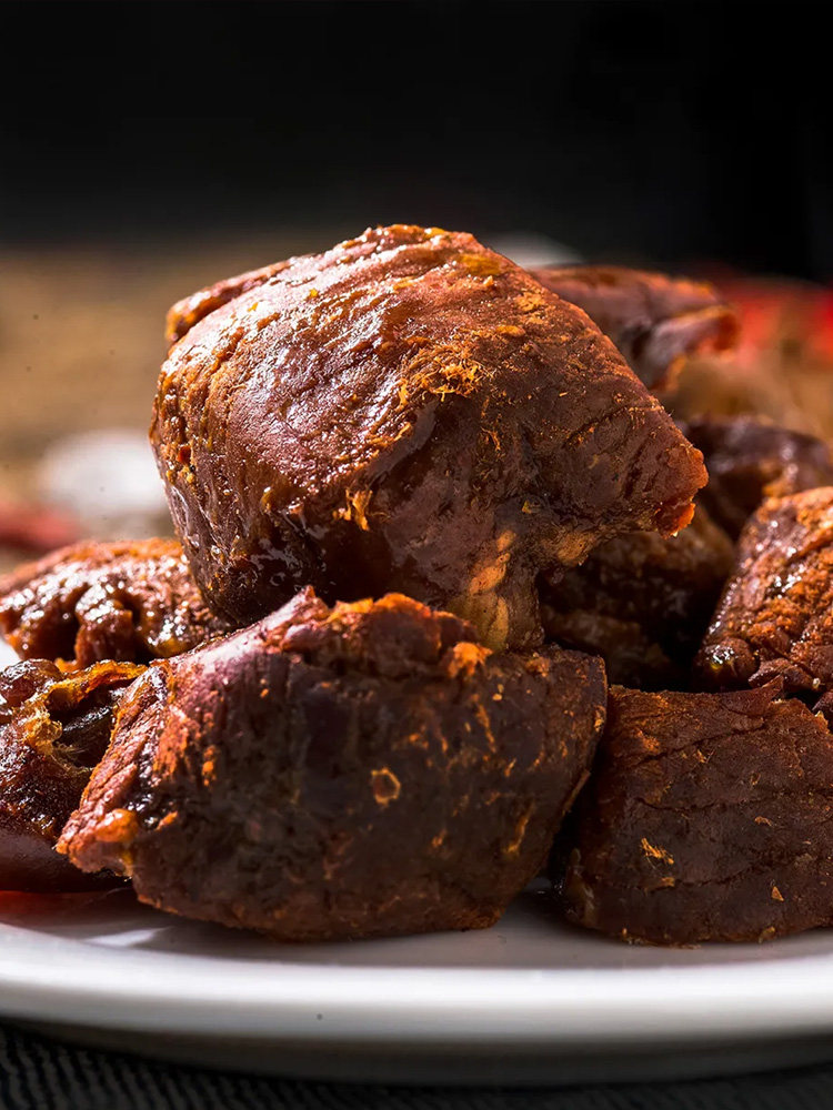 Bahrhu Lamb Jerky Is an Authentic Inner Mongolia Specialty, Hand-Shredded Lamb Jerky, Fresh and Ready-To-Eat Vacuum-Packed Snack