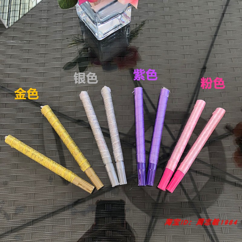 Wedding site supplies creative Hong Kong-style wedding easy to use simple sign-in pen gift instrument complete signature paint pen