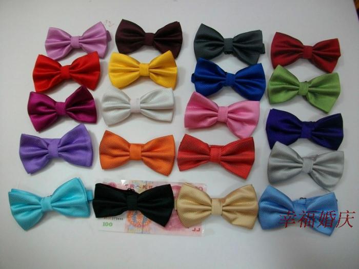 Hong Kong wedding site supplies simple and atmospheric new European and American gentleman men's bow tie pot dinner bow
