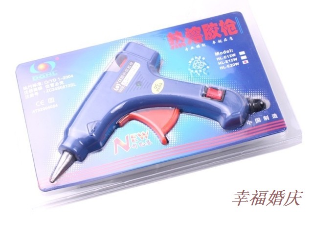Wedding and wedding supplies 20W special hot glue gun glue stick hot melt glue gun sticky candy box wood products glue gun