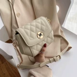 Небольшая сумка, сумка через плечо, модная сумка на одно плечо, универсальная цепь, коллекция 2021, популярно в интернете, на цепочке