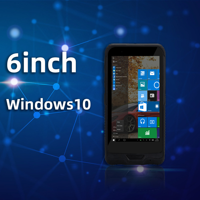 WIN10 WINDOWS10 PDA handheld terminal one-dimensional laser two-dimensional code barcode data mining set sweep
