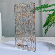 Factory customized Internet celebrity popular art wired glass suitable for flat doors sliding doors screens partitions and background walls