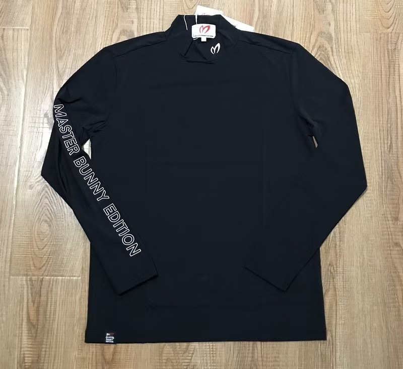 Spring and summer golf long-sleeved sunscreen men's thin golf casual T-shirt breathable POLO shirt jersey quick-drying material 2116