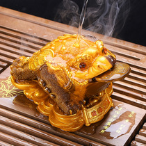 Tea Pet Swing color tea darling Golden Toad Toad Tea Golden Toad TEA TABLE TEA DESK DECORATIVE TEA SET ACCESSORIES