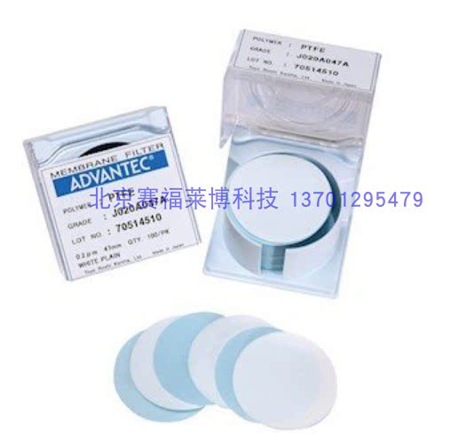 日本25mm 1.0um 疏水聚四氟乙烯PTFE滤膜聚丙烯(PP)支撑J100A025A