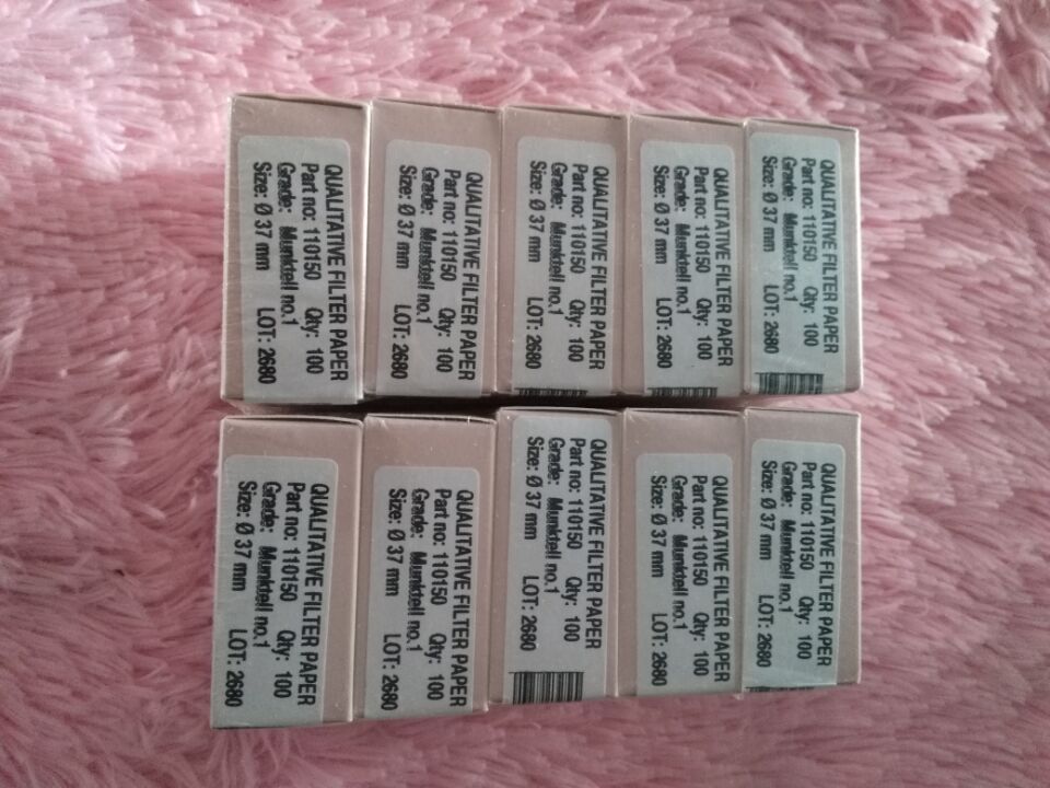 瑞典Munktell 标准定性滤纸NO.1  37mm 接近于Whatman 1001-032