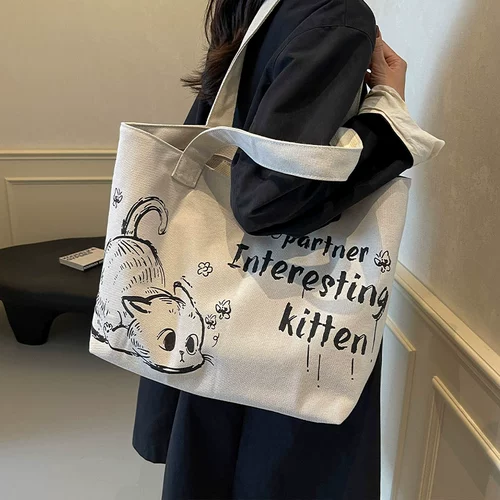 Вместительный и большой шоппер для отдыха, сумка через плечо, модная сумка на одно плечо для выхода на улицу, городской стиль