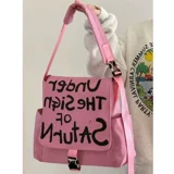 Сумка на одно плечо, вместительная и большая сумка через плечо