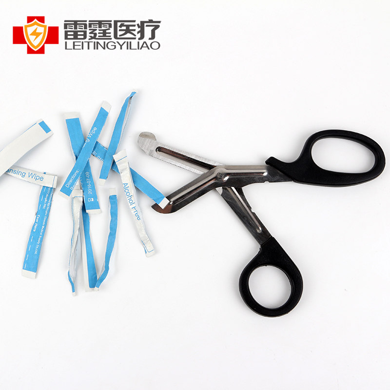 Medical myoefficient post-cut bandage Bandage Safety Scissors Outdoor First Aid Cut Stainless Steel Scissors Medical Home Cut 15