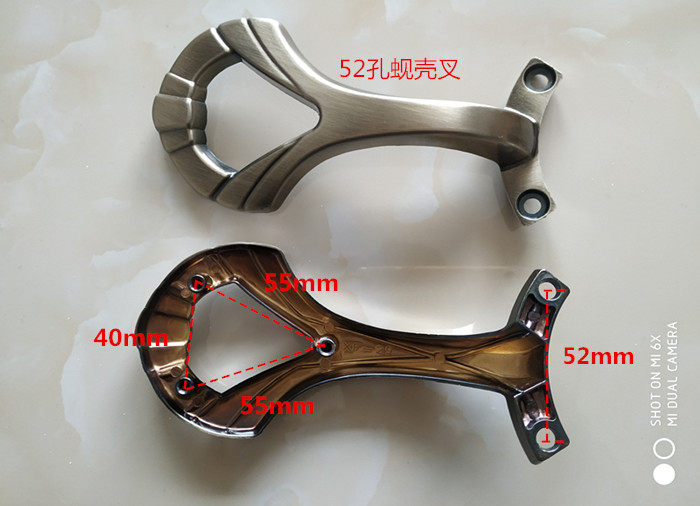 Ceiling fan lamp accessories leaf fork leaf holder leaf handle connector fan leaf handle fan leaf connection handle