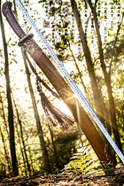 The new pattern steel integrated handmade unopened traditional Royal Dragon Qing Knife graduation level collection gifts can be customized