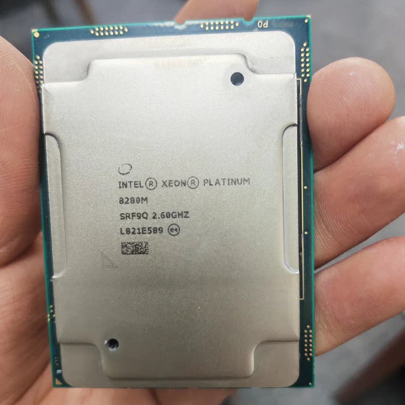 Процессор Intel Xeon 8280M Серверный процессор Intel Xeon Platinum 28 ядер и 56 потоков Изображение 1