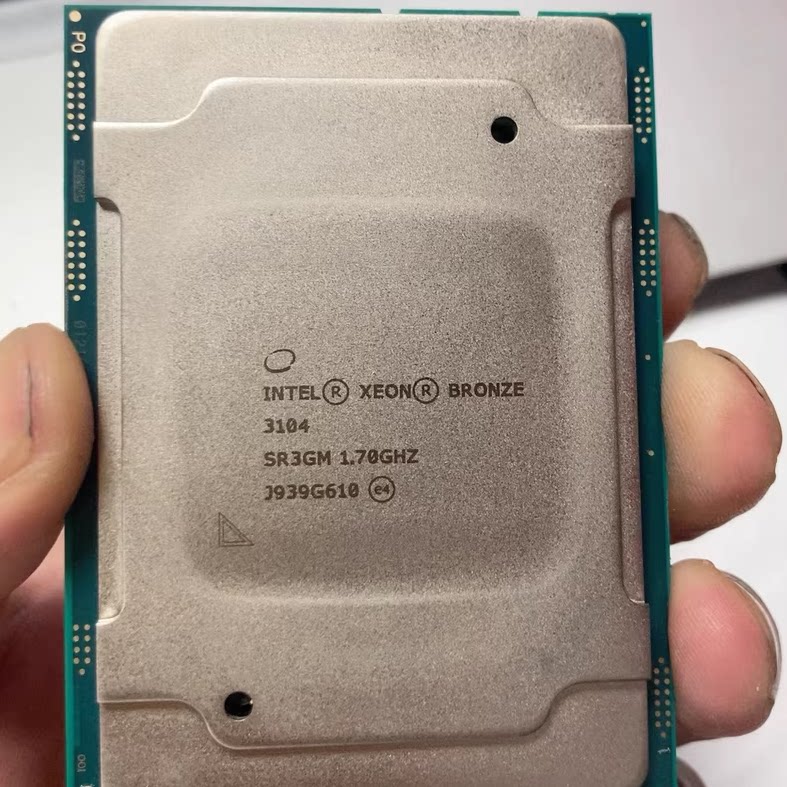 Intel Xeon Bronze 3104 CPU 英特尔至强铜牌处理器 6核心6线程