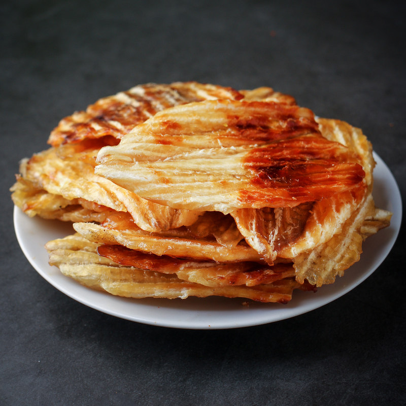 Precious Ocean Nutrition Now Roast Gold Grilled Fish Willow 80g Ankang Fish Small Packaging Snacks Dalian Mall Seafood Specific