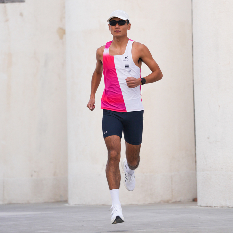 Bodywit Body Wisdom Light-Seeking Men's Marathon Vest Breathable Quick-Drying Lightweight Non-Sticky Anti-Chafing Running Sports