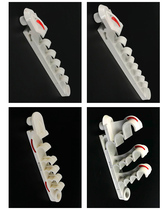 Cable adhesive hook straight liu lian adhesive hook GL-PVC mine cable hook flame-retardant insulated plastic communication cable hook