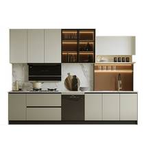 (Exclusive for live broadcast) Oppein Kitchen Cabinet Urban Morning Light Bare Cabinet flash discount of 200 yuan m only 1199 yuan m