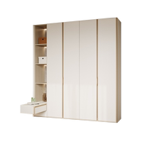 Opie Full House Custom Minimalist Modern Wardrobe Home Bedroom Closet Master Bedroom Overall Furniture Cupboard Containing