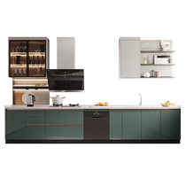 Oppein cabinets custom kitchen integrated cabinets quartz stone countertops home cabinets storage cabinets stove cabinets prepaid