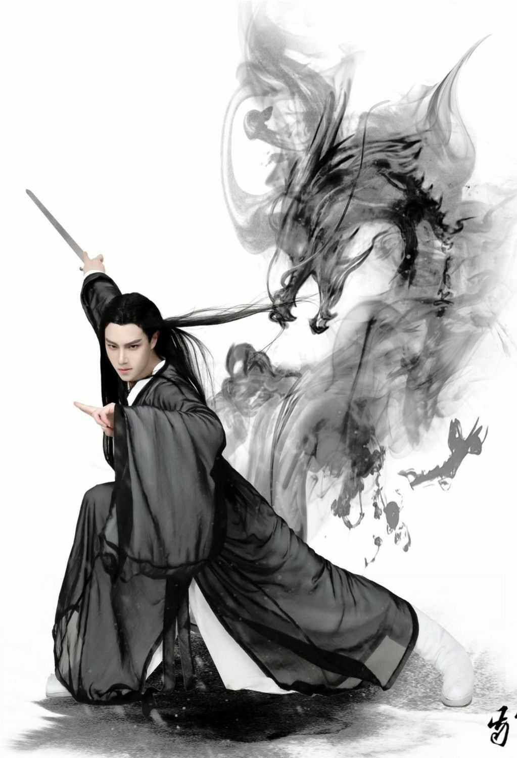 Hanfu male Wei Jin style cross-collar waist Confucian suit students daily cos literati chivalrous spring and summer new costume