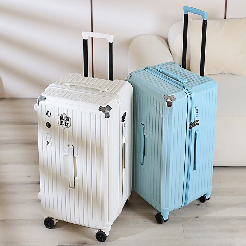 Exported Japanese Foreign Trade Luggage, Women's Extra-Large Capacity Travel Trolley Case, Men's 30-Inch Password Zipper Universal Wheel Suitcase