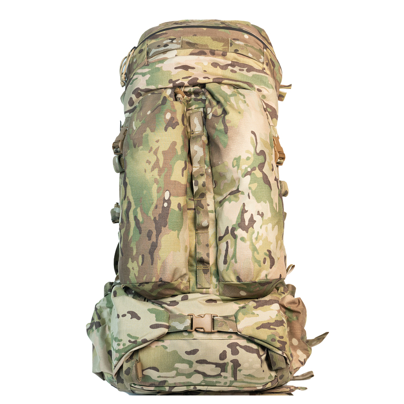 Ryanlar 4500 Outdoor Hiking Tactical Backpack Mc Camouflage Original Fabric 80L Outdoor Bag