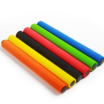 Track and field sports equipment wooden baton sprint competition sponge handle ABS baton relay stick standard equipment