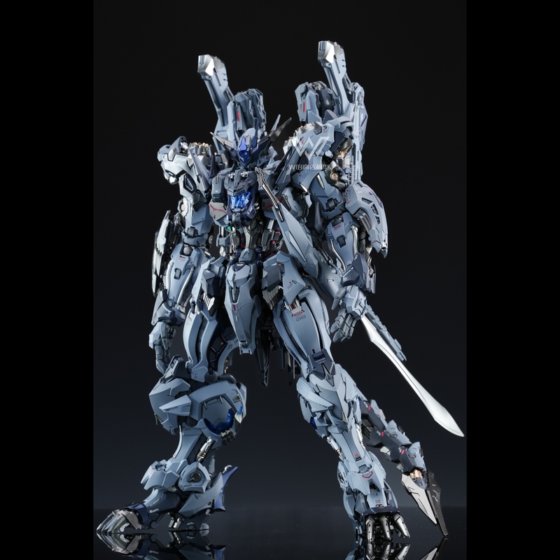 Infinite Series Fenrir Gray Blue Fenrir Assembly Kit Domestic Creative Model Oem Color Change Wolf King Gift