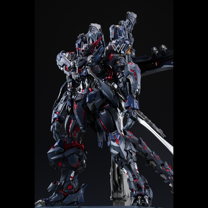 Infinite Series Fenrir Black and Red Fenrir Assembly Model by Guochuang Model, Oem, Color Change, Wolf King, Gift Infinite Series Fenrir Black and Red Fenrir Assembly Model by Guochuang Model, Oem, Color Change, Wolf King, Gift