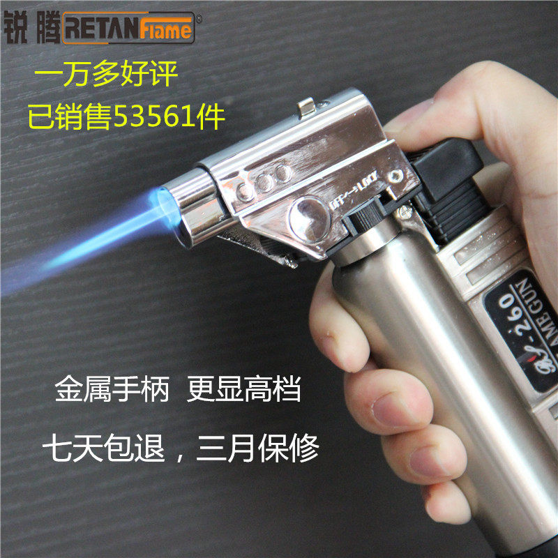 Dental jewelry High temperature welding gun Spitfire gun Direct impact flame machine Flamethrower Baking welding spray gun barbecue igniter
