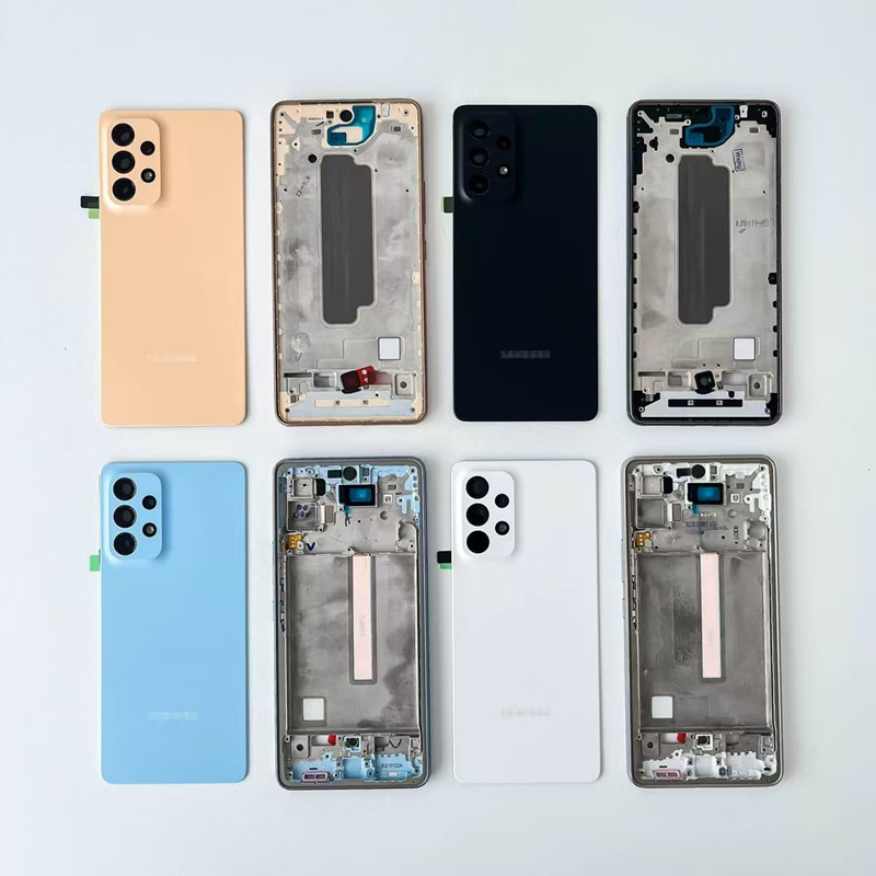 Suitable for Samsung A72 A725 A726 A73 A736 Middle Frame, Middle Shell, Outer Frame, Side Buttons, Back Cover, Rear Cover Suitable for Samsung A72 A725 A726 A73 A736 Middle Frame, Middle Shell, Outer Frame, Side Buttons, Back Cover, Rear Cover