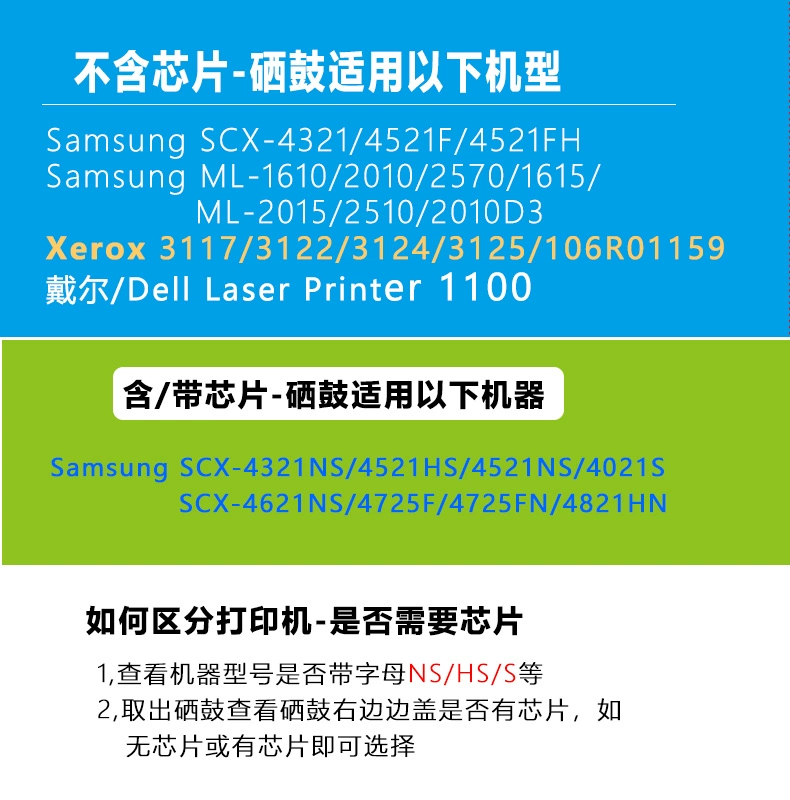 Đối với hộp mực Samsung SCX-4521f 4321 4521hs máy in ml2010 scx-4621ns - Hộp mực