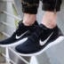 Giày nam Nike Free RN Flyknit 2019 mới giày chạy bộ thể thao thoáng khí chân trần 942838-101 - Giày chạy bộ Giày chạy bộ