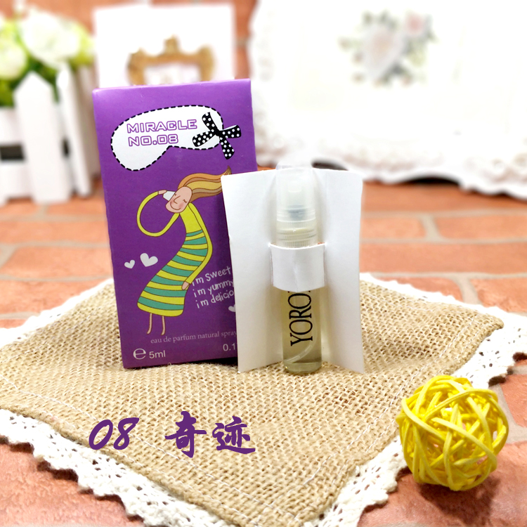 9,9 nhân dân tệ nước hoa thơm kéo dài sinh viên hoa tươi và nước hoa trái cây gỡ lỗi mẫu nước hoa với vòi phun nước hoa miracle