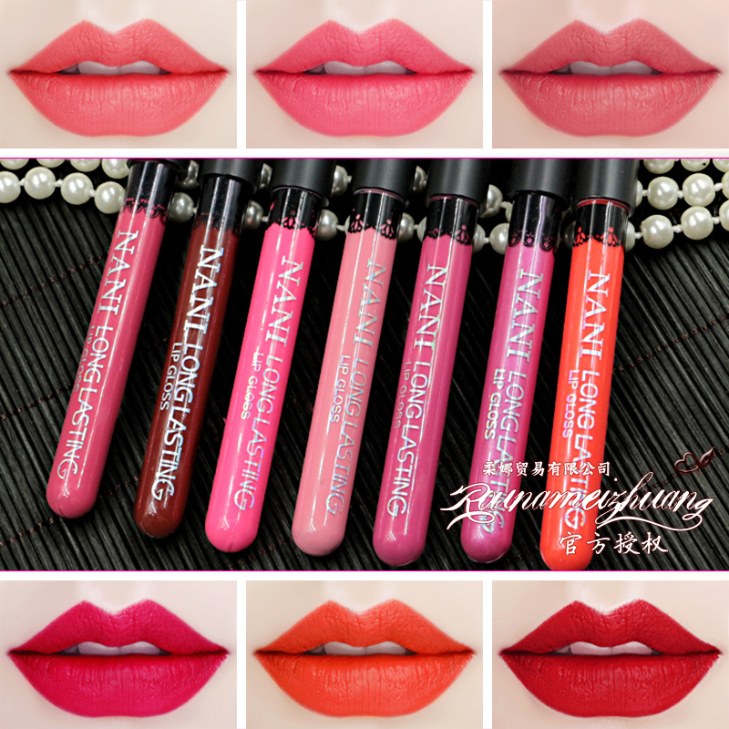 9 9 Velvet mist matte glaze Long-lasting moisturizing color honey dye liquid moisturizing is not easy to fade