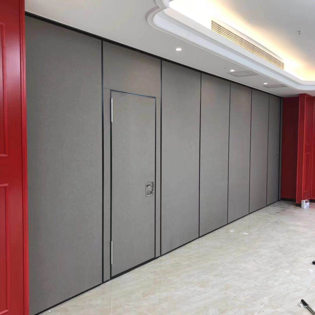 Hotel Mobile Screen Activity Partition High Partition Soundproofing Partition Wall Dining Room Swivel Door Pack Compartment Fold Door Manufacturer