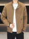 Boldbabe Jacket 2025 Spring and Autumn New Men's Stand Collar Short Top Youth Fashion Casual Jacket for Men