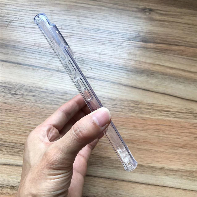 Transparent Clear Crystals Transparent Airbag 4 Corner Shock Absorbing 8, 8 Pro Google Pixel Phone Case